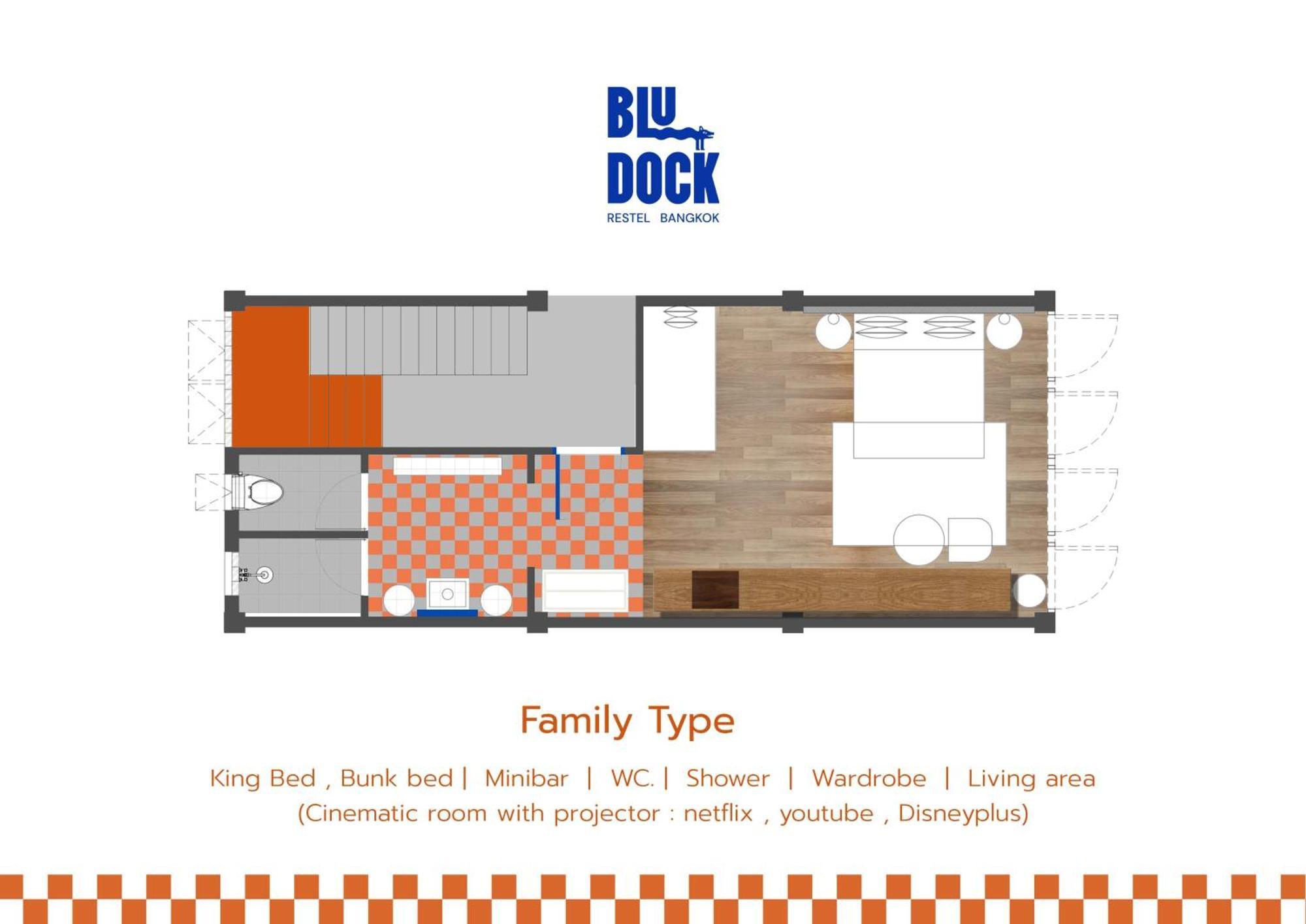 Blu Dock Restel Bangkok Eksteriør billede